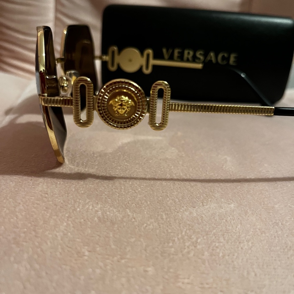 Authentic Gold Versace Sunglasses
